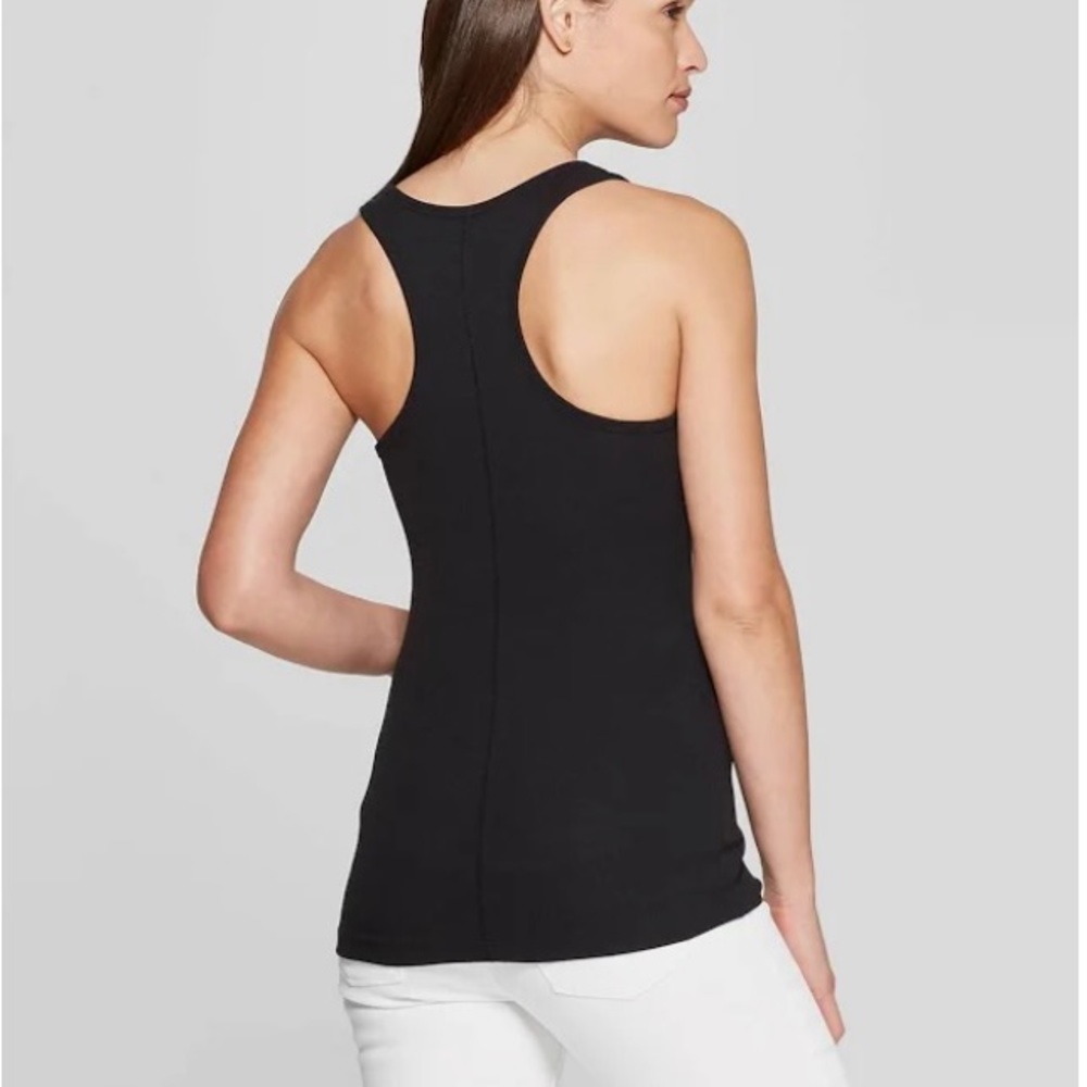 Black Racerback Tank